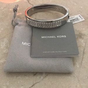NWT Michael Kors Steel Bracelet